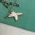 Tiffany & Co. Paloma Picasso Top Cross Kiss Necklace Silver 925