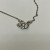 Diamond Pendant With A Neck Chain. Mounting is Made of 14 Kt Gold Diamond Pendant With A Neck Chain. Mounting is Made of 14 Kt Gold