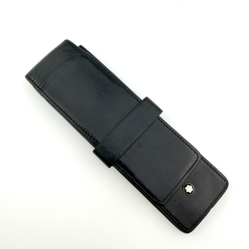 MONTBLANC SIENA 2 Pen Pouch Black Full grain calfskin MONTBLANC SIENA 2 Pen Pouch Black Full grain calfskin