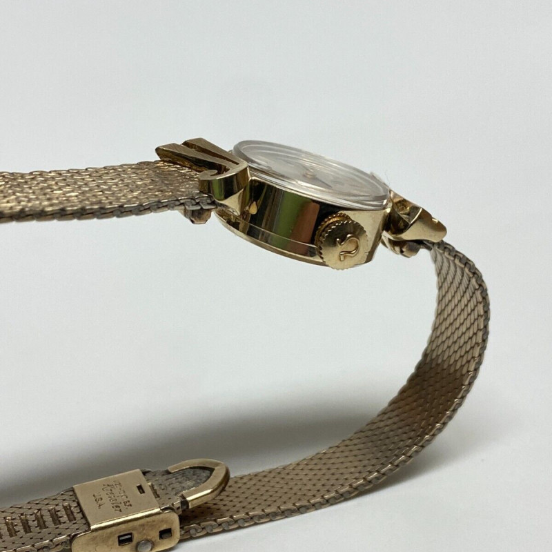 Vintage Omega Ladies Wrist Watch 14K Gold, 10K GF Band WORKING -17 Jewels Vintage Omega Ladies Wrist Watch 14K Gold, 10K GF Band WORKING -17 Jewels