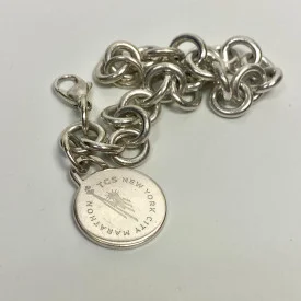 Tiffany & Co. TCS New York City Marathon 7 in Round Chain Bracelet 925