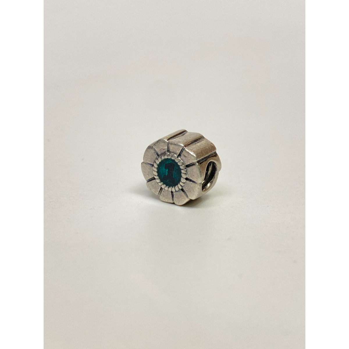 Authentic Pandora 1st Prize Blue Ribbon Rosette Charm Retired Enamel