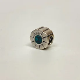Authentic Pandora 1st Prize Blue Ribbon Rosette Charm Retired Enamel