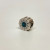 Authentic Pandora 1st Prize Blue Ribbon Rosette Charm Retired Enamel Authentic Pandora 1st Prize Blue Ribbon Rosette Charm Retired Enamel