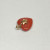 14 K Gold Red CORAL HEART CHARM 14 K Gold Red CORAL HEART CHARM