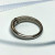 Tiffany & Co Platinum Elsa Peretti Curved 0.18ct Diamond Ring Band Sz 6.5 Tiffany & Co Platinum Elsa Peretti Curved 0.18ct Diamond Ring Band Sz 6.5