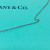 Tiffany & Co. Platinum Diamond Dangle Heart Pendant Necklace .67 CTW 16" Tiffany & Co. Platinum Diamond Dangle Heart Pendant Necklace .67 CTW 16"