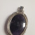 925 Sterling Silver Real Amethyst Gemstone Woman Charm Pendant