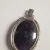 925 Sterling Silver Real Amethyst Gemstone Woman Charm Pendant