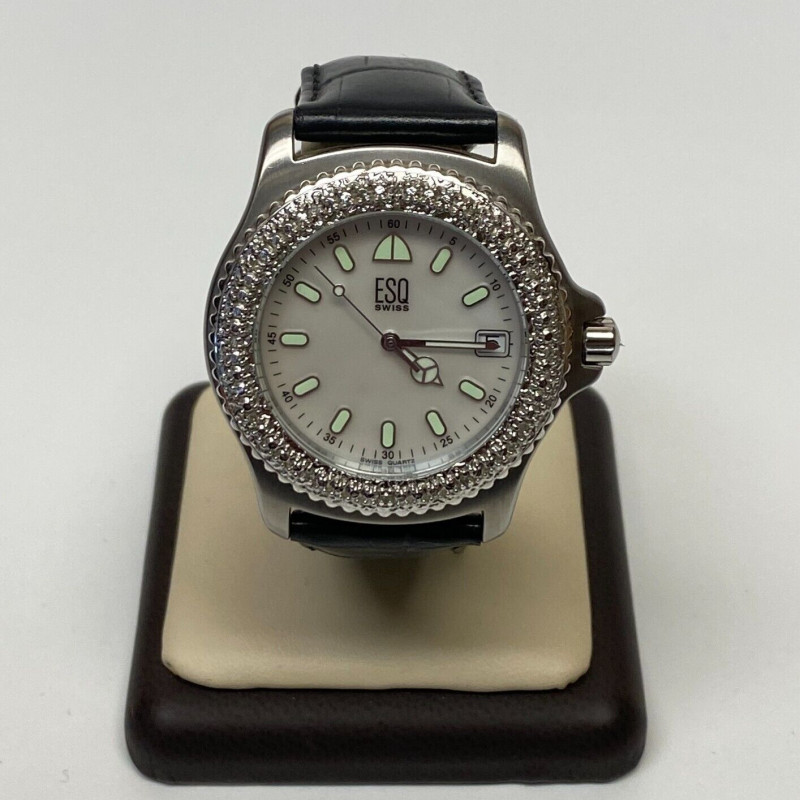 Watch ESQ SWISS E5210 Diamonds Bezel Watch ESQ SWISS E5210 Diamonds Bezel