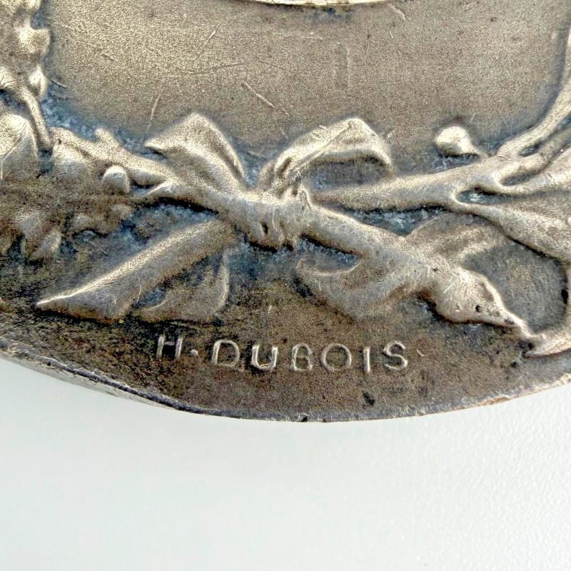 French “Pro Patria” Commemorative Medal 1890 Presented to Deputy Edouard Grinda