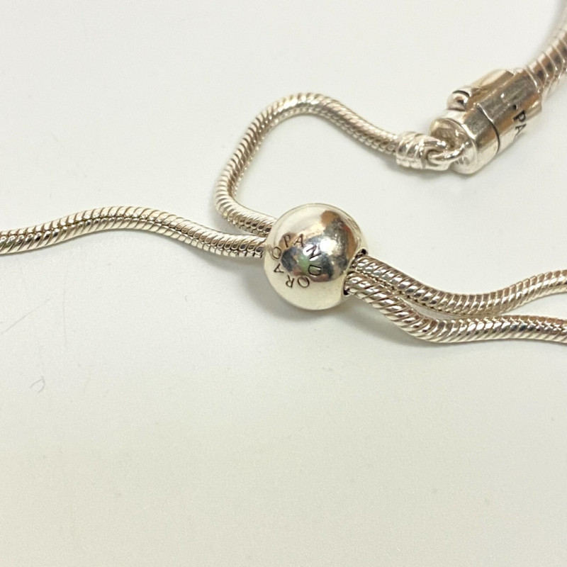 Pandora Moments Snake Chain Slider Bracelet Pandora Moments Snake Chain Slider Bracelet