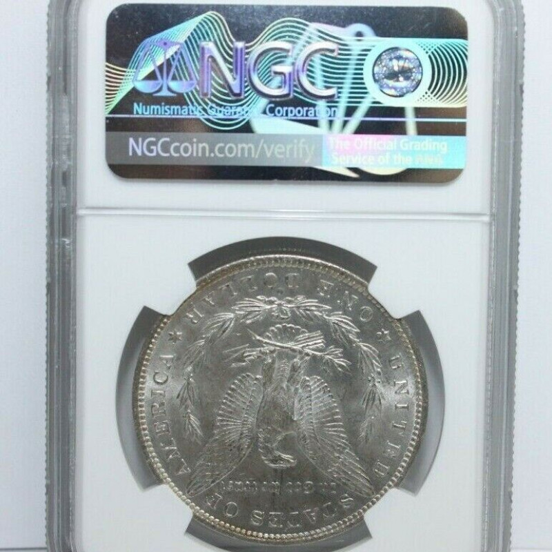 Set Of 3 Morgan Silver $1 Dollar 1882 1883 1884 O Coins