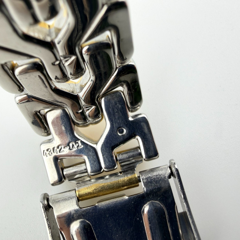 Seiko Two-Tone Sport 100 Men's Watch Two Tone Gold & Steel Date Quartz