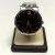 Movado Museum Man's Classic 1/20 CT. T.W. Diamond Watch with Black Dial, 40 mm