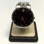 Movado Museum Man's Classic 1/20 CT. T.W. Diamond Watch with Black Dial, 40 mm