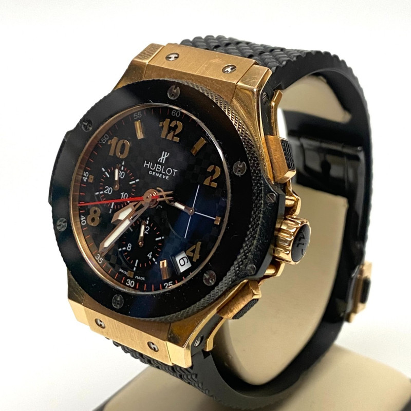 Hublot Big Bang 18k Rose Gold, Titanium & Ceramic Automatic Chronograph 44