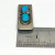 Money clip with Snake by Zuni artist Effie Calavaza, Sterling Silver Turquoise Money clip with Snake by Zuni artist Effie Calavaza, Sterling Silver Turquoise