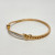 PAJ Gold Plated Amethyst Bangle Bracelet, BB CHINA