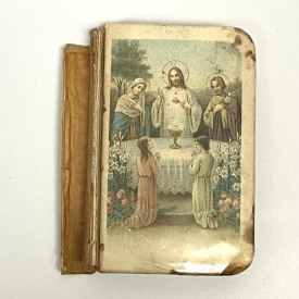 Vintage Miniature Celluloid The Little Child's Prayer Book 1926