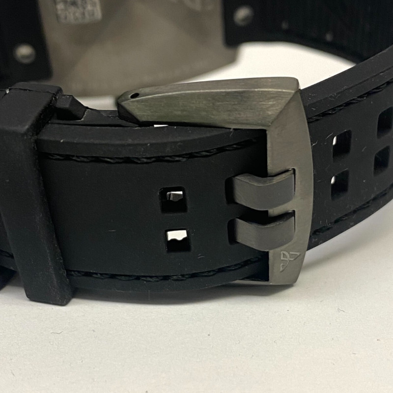 LYTT GUN BLUE HANDS BLACK STITCHING MEN'S WATCH 45 MM LYTT GUN BLUE HANDS BLACK STITCHING MEN'S WATCH 45 MM