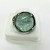 Antique Russian Silver 925 Designed With White Mineral Stone Size 8 RING Antique Russian Silver 925 Designed With White Mineral Stone Size 8 RING