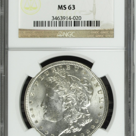 $1 1896 NGC MS 63 $1 Morgan Silver Dollar #I