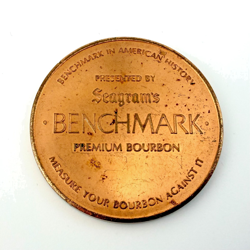 Lewis and Clark Expedition Commemorative Medal by Seagram's Benchmark Bourbon