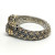 John Hardy Bracelet Dot Kick 925 Silver 18k Yellow Gold Cuff