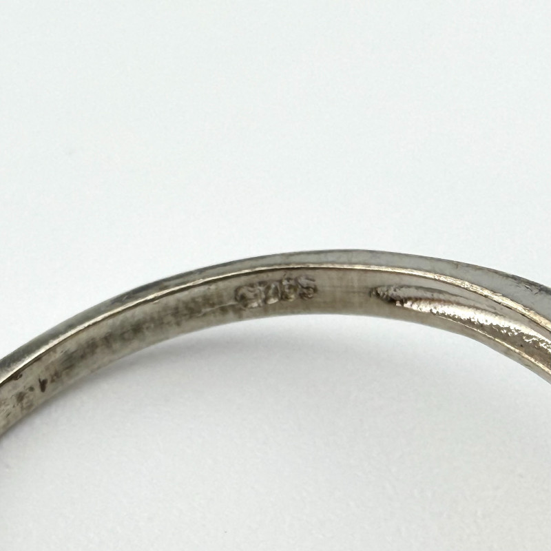 925 Silver Clover Ring Mother of Pearl Stunning Trending Style Size 7