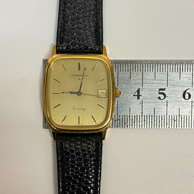 LONGINES Men's used watch Quartz Gold toned