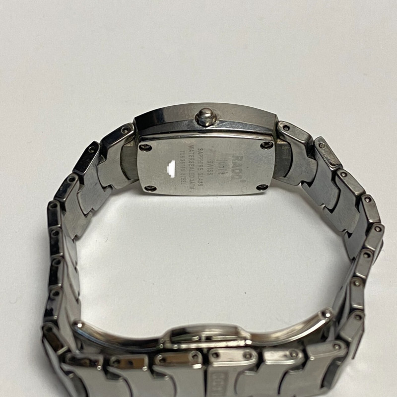 RADO Jubilee Women's Watch with Diamonds And Sapphire Glass, Dark Silver Tone