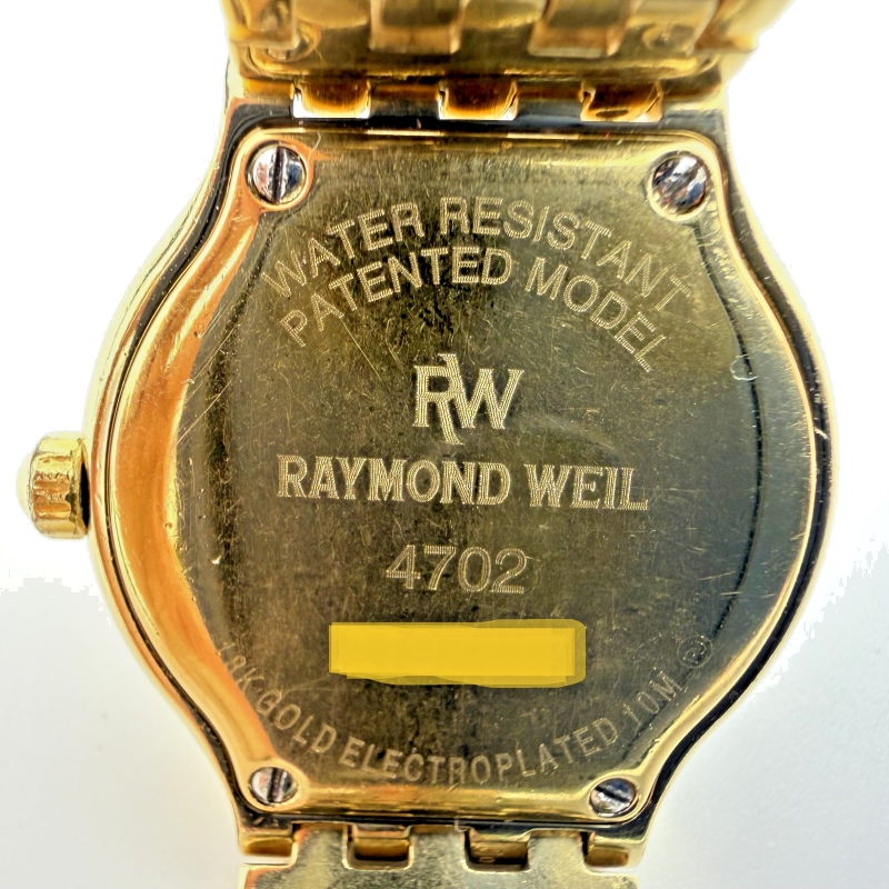 Raymond Weil Fidelio Women's Watch Geneve 4702 18K Gold Electroplated