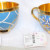 Russian silver 925 & 24k Gold Plated Teapot & 2 Teacups Enamel Filigree
