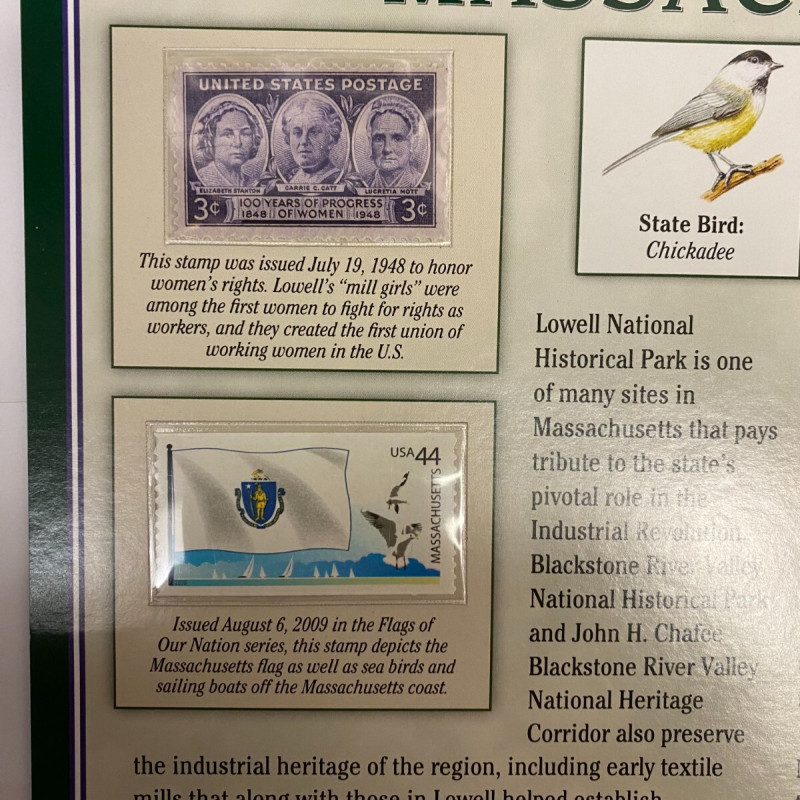 2019-P&D N. Massachusetts Roosevelt Quarters, Postal Commemorative Society w/(2)