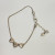 BRIGHTON Silver Tone HEART Bead Bracelet 10" BRIGHTON Silver Tone HEART Bead Bracelet 10"