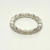 Pandora Better Together Twist Ring Size 7 White Enamel Authentic 190884EN23