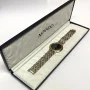 MOVADO TWO-TONE STAINLESS STEEL QUARTZ WOMENS WATCH WITH BOX, 35mm