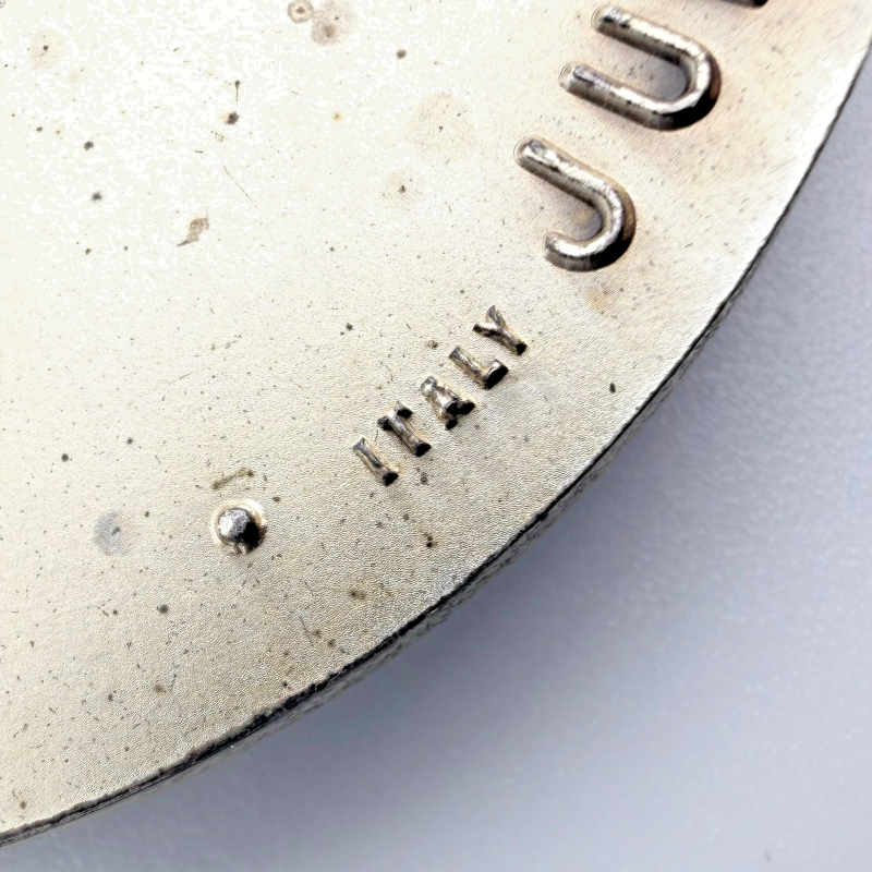 Apollo 11 NASA Space Moon High Relief Medal 2" Silvered Bronze Coin Medallion