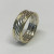 David Yurman Cable Ring, Sterling Silver with 14kt Yellow Sides, 8.5mm Size - 11 David Yurman Cable Ring, Sterling Silver with 14kt Yellow Sides, 8.5mm Size - 11