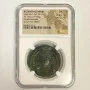 527- 565 AD BYZANTINE EMPIRE AE FOLLIS JUSTINIAN I COIN NGC VF