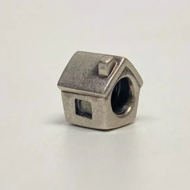 Authentic Pandora Sterling Silver little house charm #790115 RETIRED