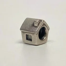 Authentic Pandora Sterling Silver little house charm #790115 RETIRED