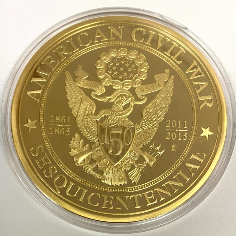 American Mint Layered 24k Gold Savannah Campaign American Civil American Mint Layered 24k Gold Savannah Campaign American Civil