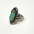 Vintage Sterling Silver 925 Navajo Turquoise Ring Size 5.5 Vintage Sterling Silver 925 Navajo Turquoise Ring Size 5.5
