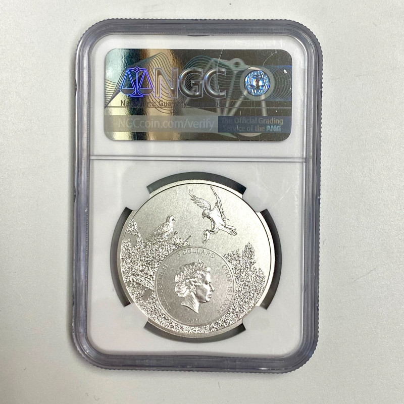 2021 Cook Is. S$5   Colorado - Rocky Mtn. Bighorn Sheep 