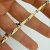Vintage LaMarque 17 Jewels Ladies Gold Watch Expansion Bracelet Swiss 5.5 in