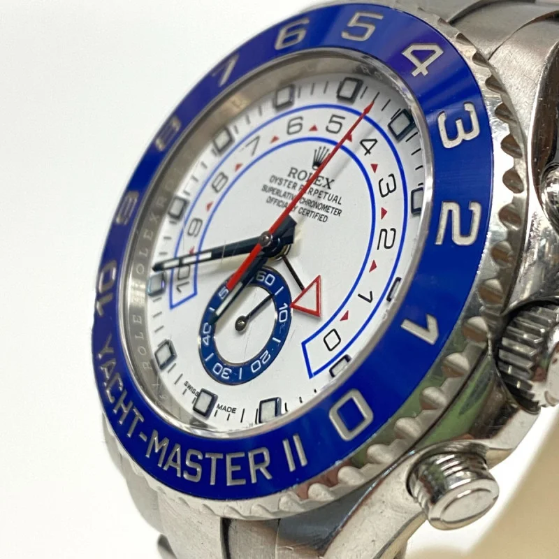 Rolex Yachmaster II 44mm Model 116680, Box & Papers