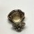 Sterling Silver Round Poison Ring