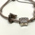 Pandora Solid Sterling Silver Multi-Charm Snake Bracelet 7 in, Box Pandora Solid Sterling Silver Multi-Charm Snake Bracelet 7 in, Box